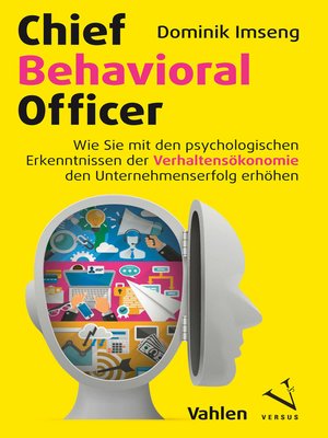cover image of Chief Behavioral Officer
